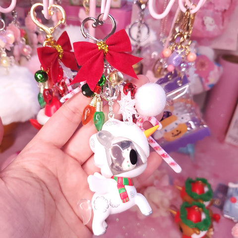 Snowflake Keychain Christmas