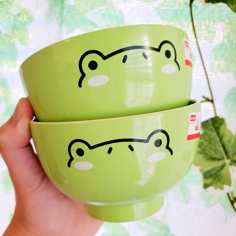 Green Froggy rice bowl