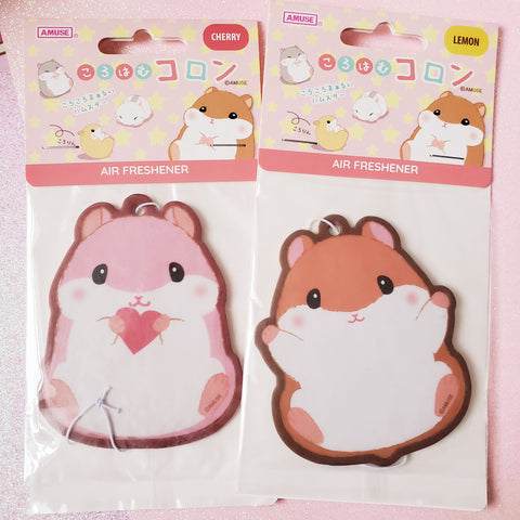 Amuse Airfreshners- BROWN Hamster Lemon Scent