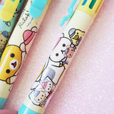 Large rila bear pens, 8 color ballpoint