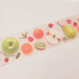 Large Fruit Washi Tape - 30mm × 6M