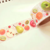 Large Fruit Washi Tape - 30mm × 6M