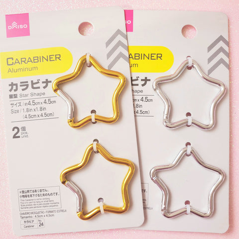 Star Carabiner Set 2 pc