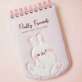 Squishy Bunny Notepad - Lavender 60 sheets