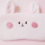 Super Soft Baby Pink Bunny Eyemask