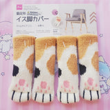 Calico Cat Chair Socks