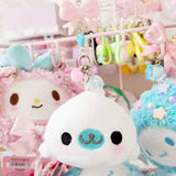 Baby goma seal plush keychain