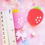 Strawberry eraser (Red or Pink)