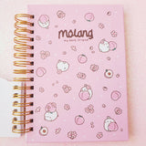 Molang Peach Sakura notebook