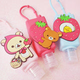 Rila Strawberry Sanitizer Carrier Pouch + Aloe Sanitizer