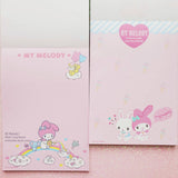 My Melody Memopad 8 Designs, 128 Sheets, 1 Sticker Sheet