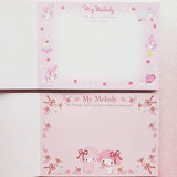 My Melody Memopad 8 Designs, 128 Sheets, 1 Sticker Sheet