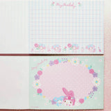 My Melody Memopad 8 Designs, 128 Sheets, 1 Sticker Sheet