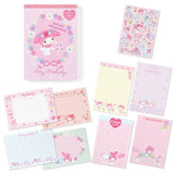 My Melody Memopad 8 Designs, 128 Sheets, 1 Sticker Sheet