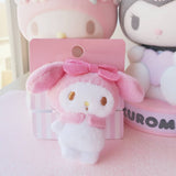 Mini Plush Hair ties ♤ Kuromi OR Melody ♡