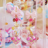 Sailormoon heart compact earrings