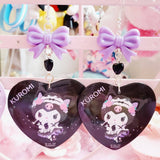 ♡ Kuromi Black Maid Earrings