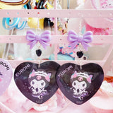 ♡ Kuromi Black Maid Earrings