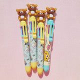 Rilakkuma Figure 8color Pen