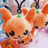 Pikachu Pumpkin Plush Keychain