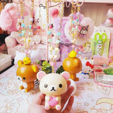 Rilakkuma/Korilakkuma Car Charms (for rearview mirrors)