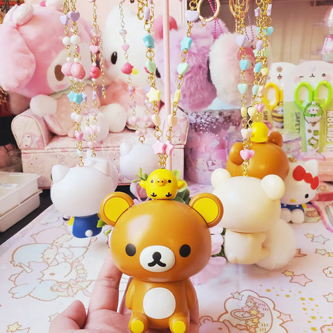 Rilakkuma/Korilakkuma Car Charms (for rearview mirrors)