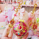 Sailor Moon Compact Keychains